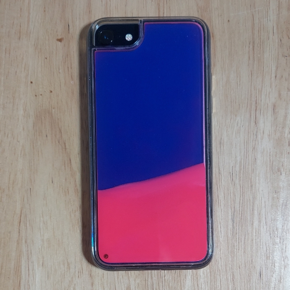 Blue and Pink iPhone Case For iPhone SE 2nd Gen, 3rd Gen, iPhone 7 & iPhone 8